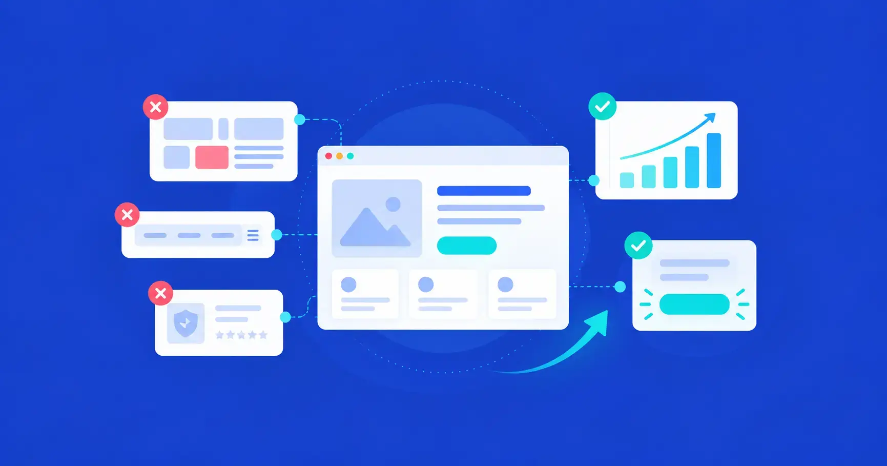Errores de diseño web B2B que están frenando tus oportunidades comerciales